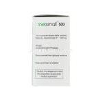 メトスモール 500, グルコファージジェネリック,メトホルミン徐放薬 500mg 徐放性錠 箱 情